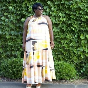Lane Bryant Dresses - Full length sleeveless maxi dress Lane Bryant Dresses - Full length sleeveless maxi dress